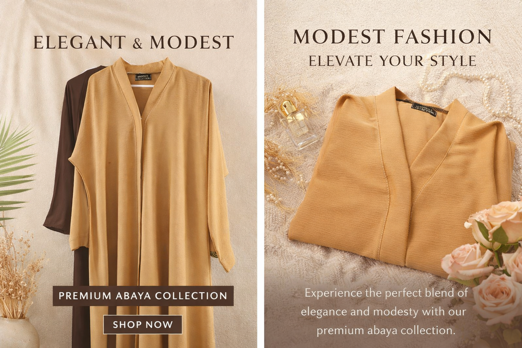 Elegant Open Abaya Cardigan – Premium Modest Wear | Lightweight Flowing Abaya for Everyday & Occasion