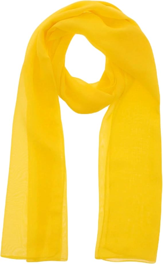 Ladies Chiffon Scarves Women Plain Neck Scarf Soft Headwrap Girls Headscarf Sheer Wrap women's scarves & wraps 150x45 cm